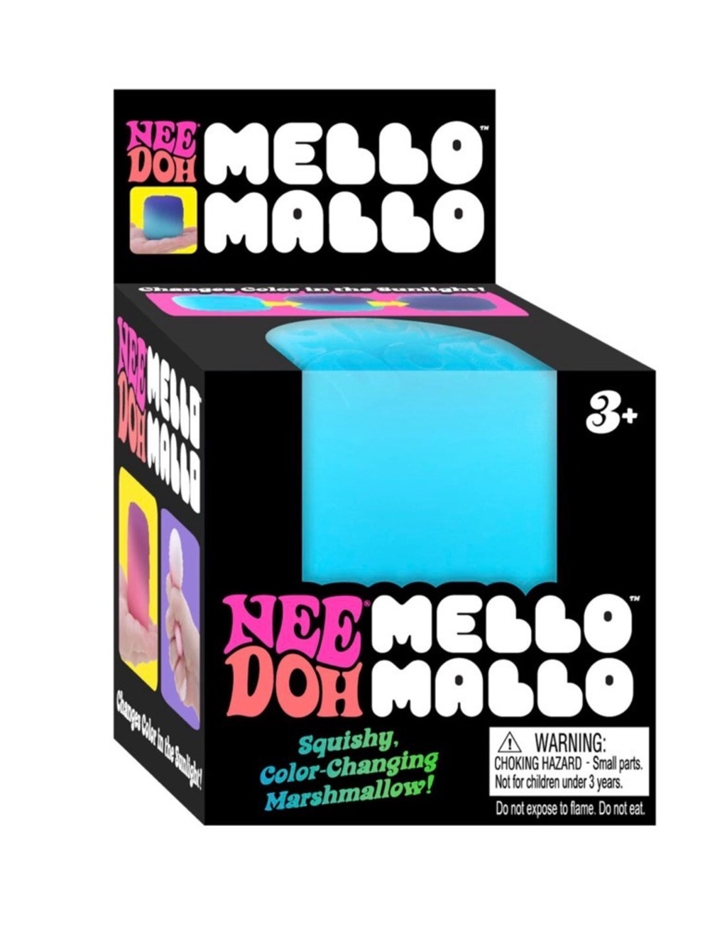 NeeDoh Mello Mallo Blue- AUTHENTIC- Schylling Brand- NWT